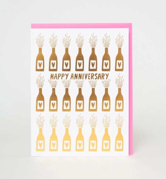 Anniversary Bottles card