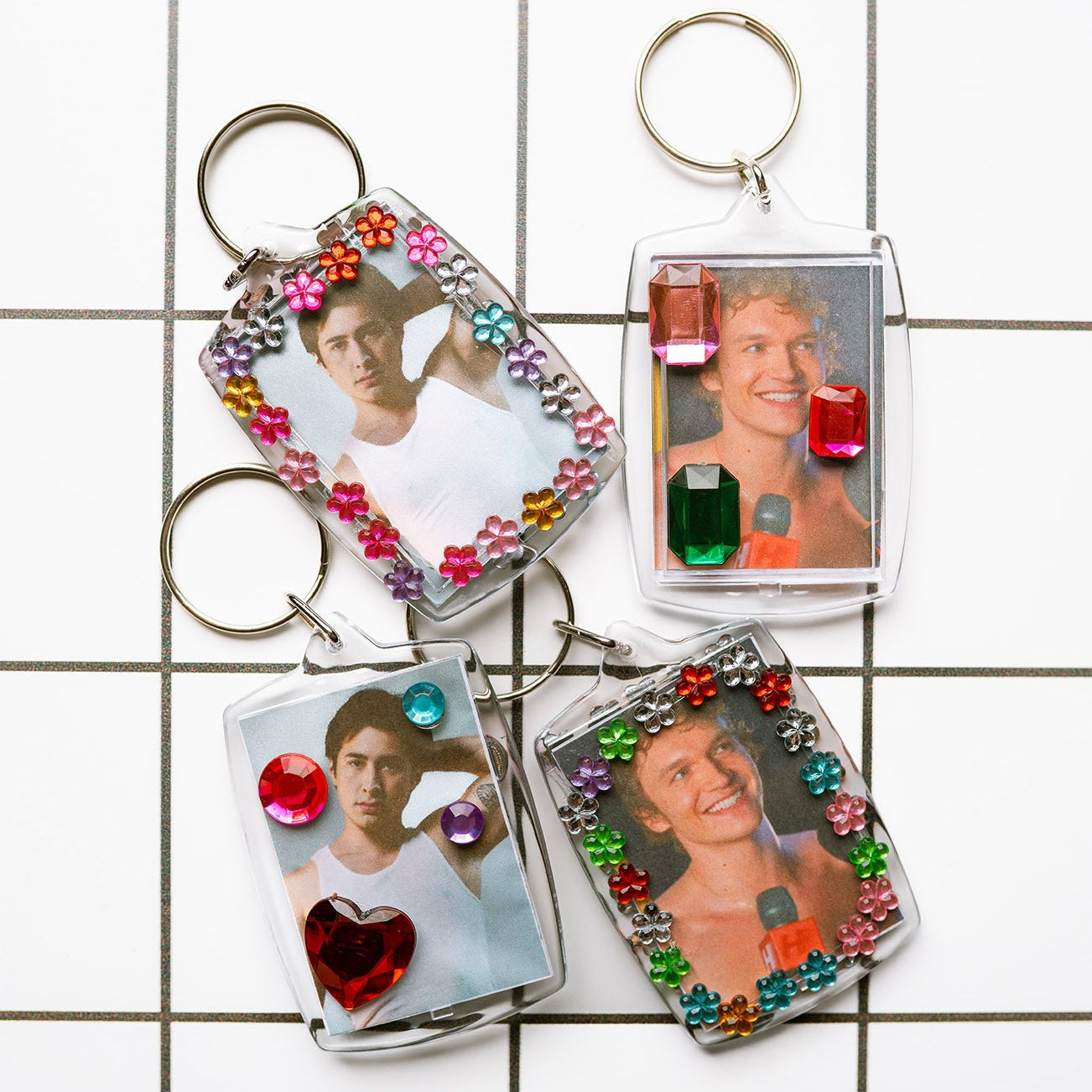 Ilya Heated Rivalry Bedazzled Keychain