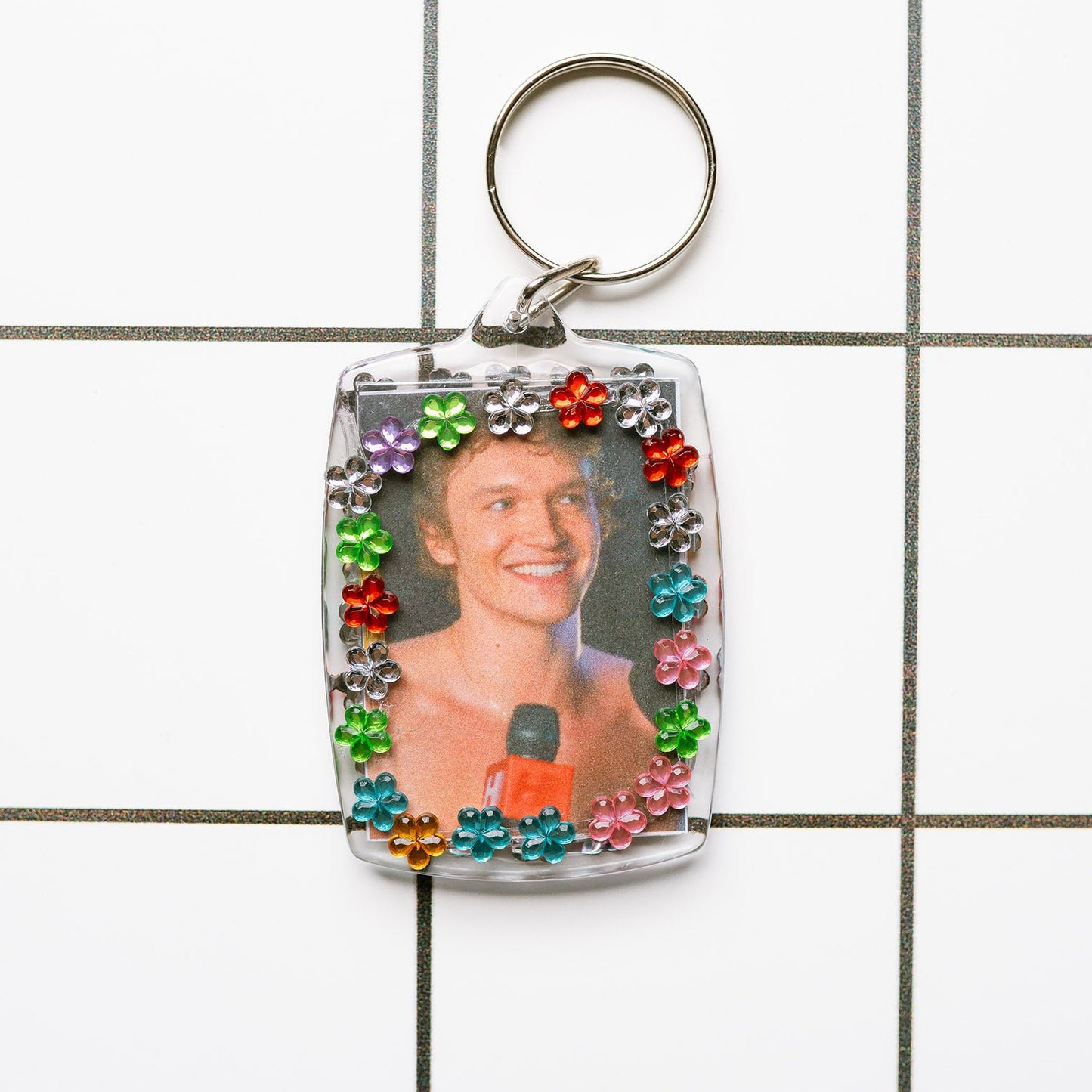 Ilya Heated Rivalry Bedazzled Keychain