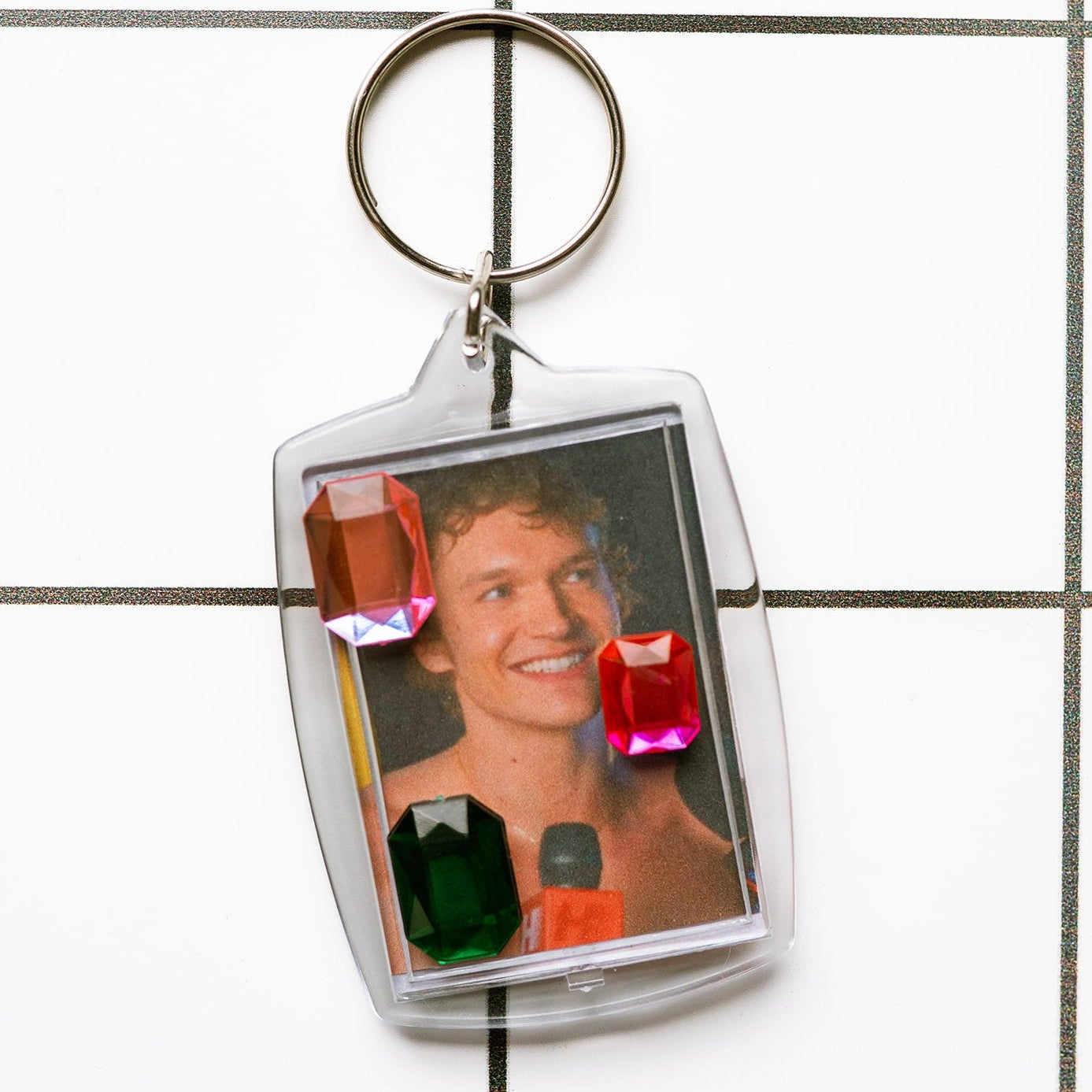 Ilya Heated Rivalry Bedazzled Keychain