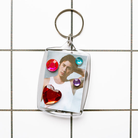 Shane Heated Rivalry Bedazzled Keychain
