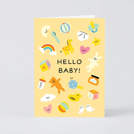 Hello Baby card