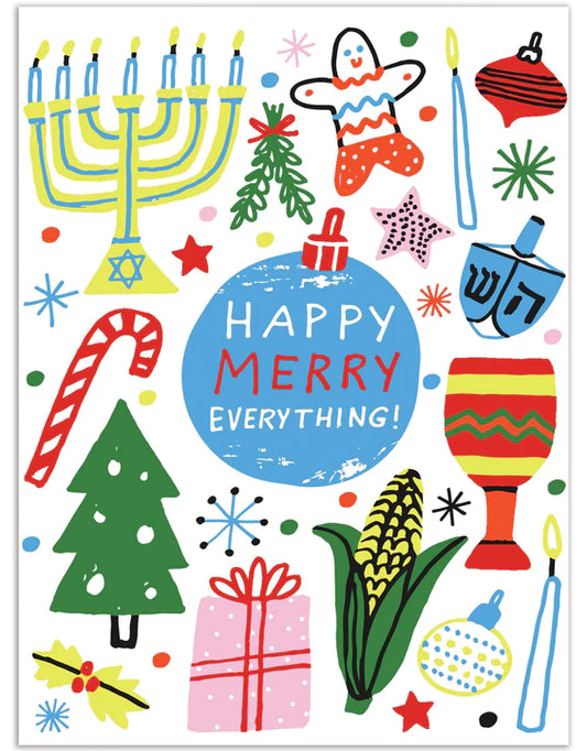 Happy Merry Everything card