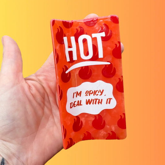 Hot Sauce Packet Hair Claw