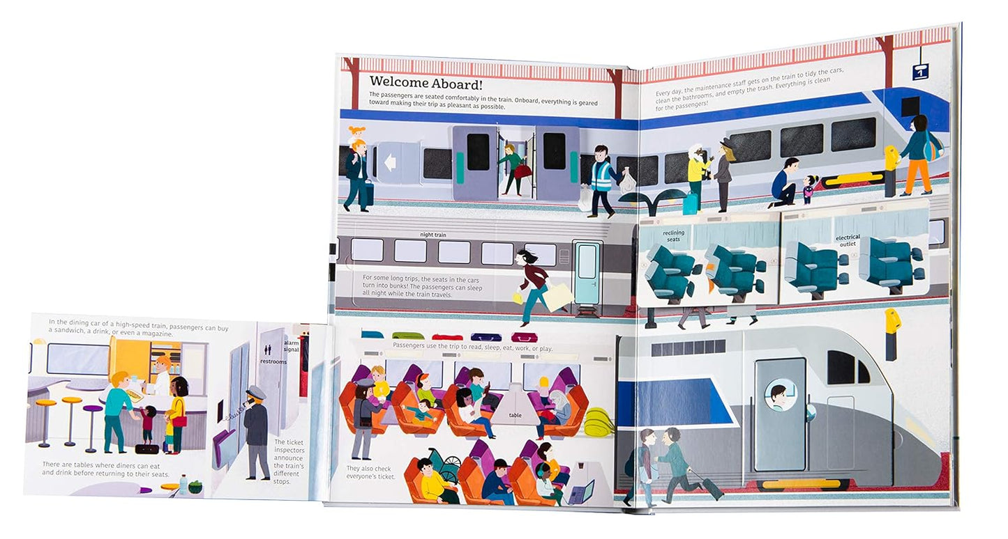 Ultimate Spotlight: Trains book