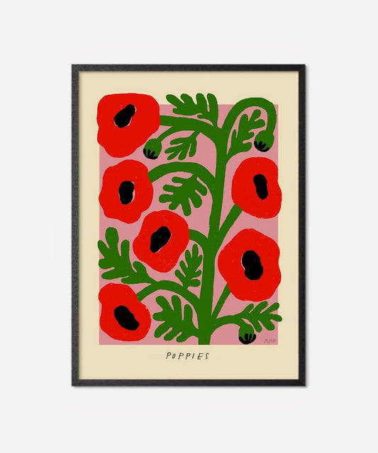 Poppies and Co. print