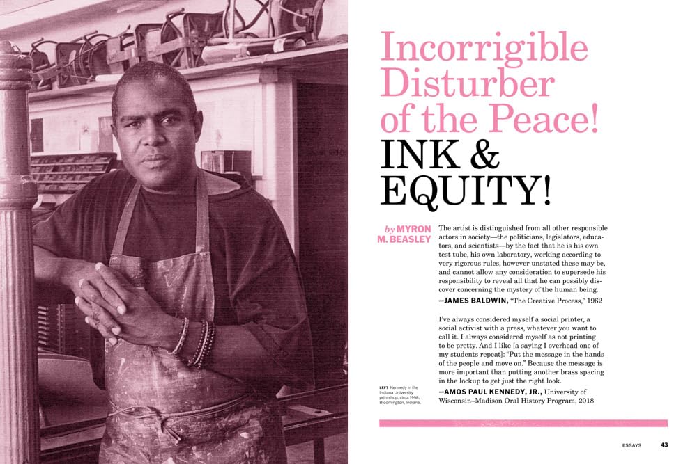 Amos Paul Kennedy, Jr.: Citizen Printer book