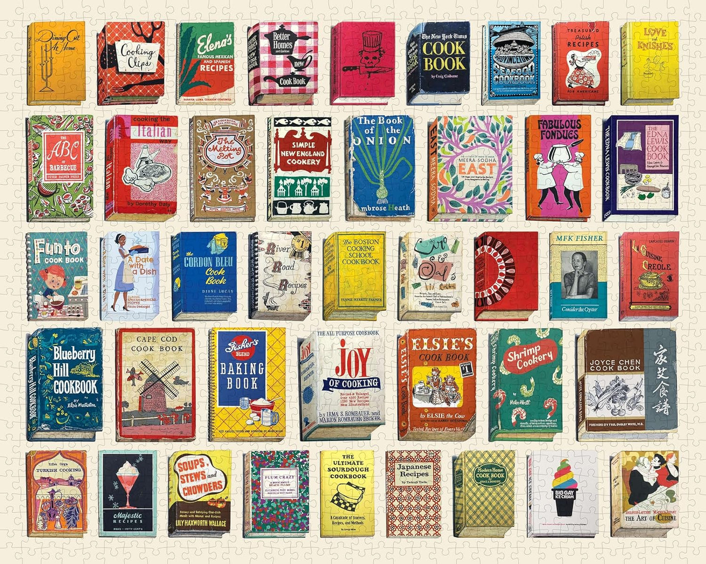 Classic Cookbooks Puzzle