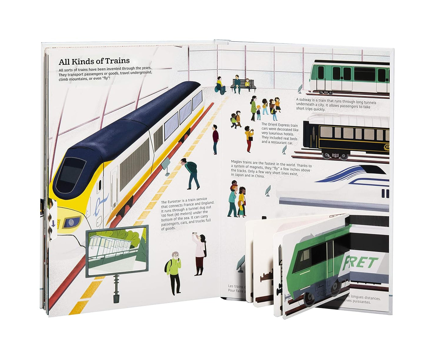 Ultimate Spotlight: Trains book