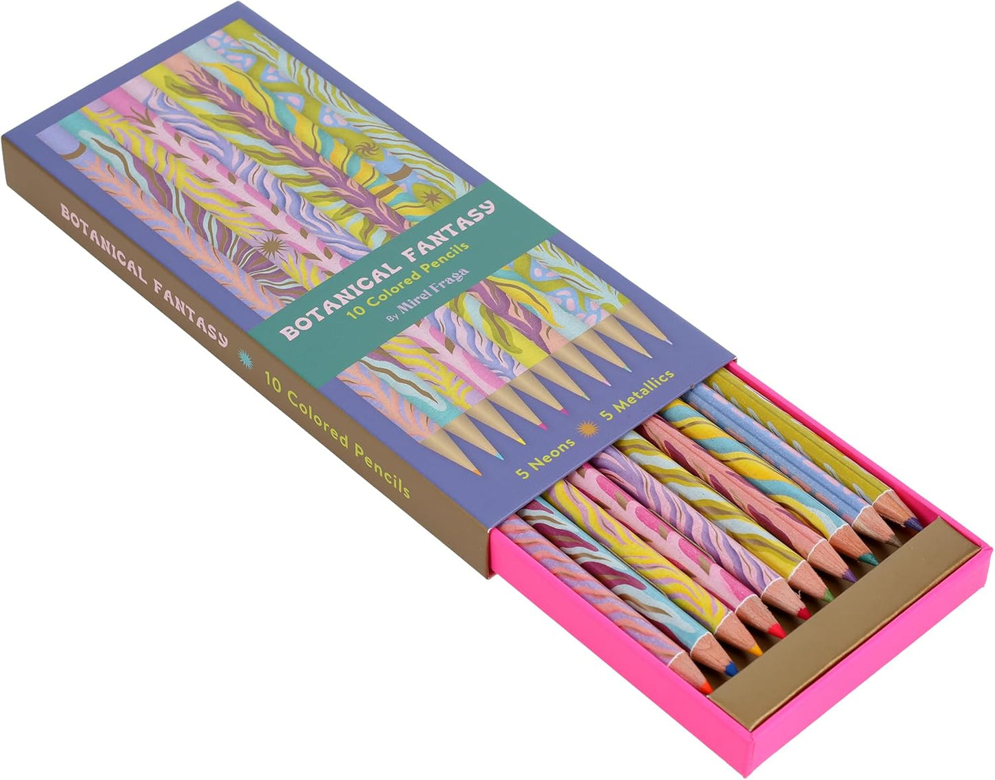 Botanical Fantasy Colored Pencils