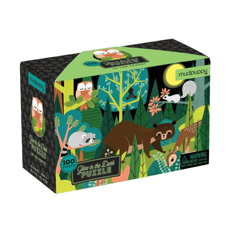 In the Forest Glow-In-The-Dark Puzzle