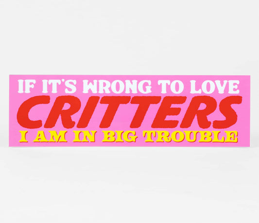 Critters Bumper Sticker