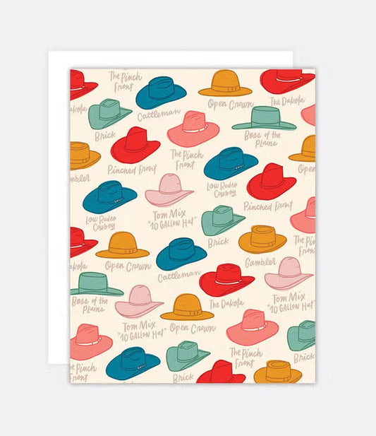 Cowboy Hats card
