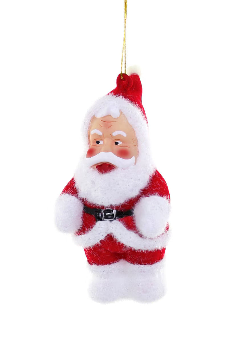 Jolly Santa Ornament