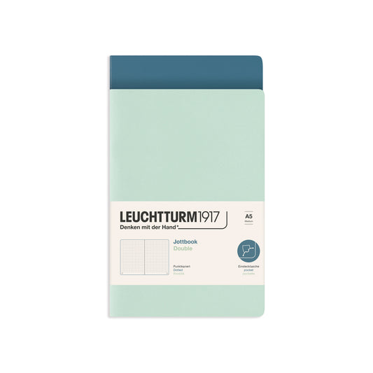 Leuchtturm Medium Double Jottbook: Dotted
