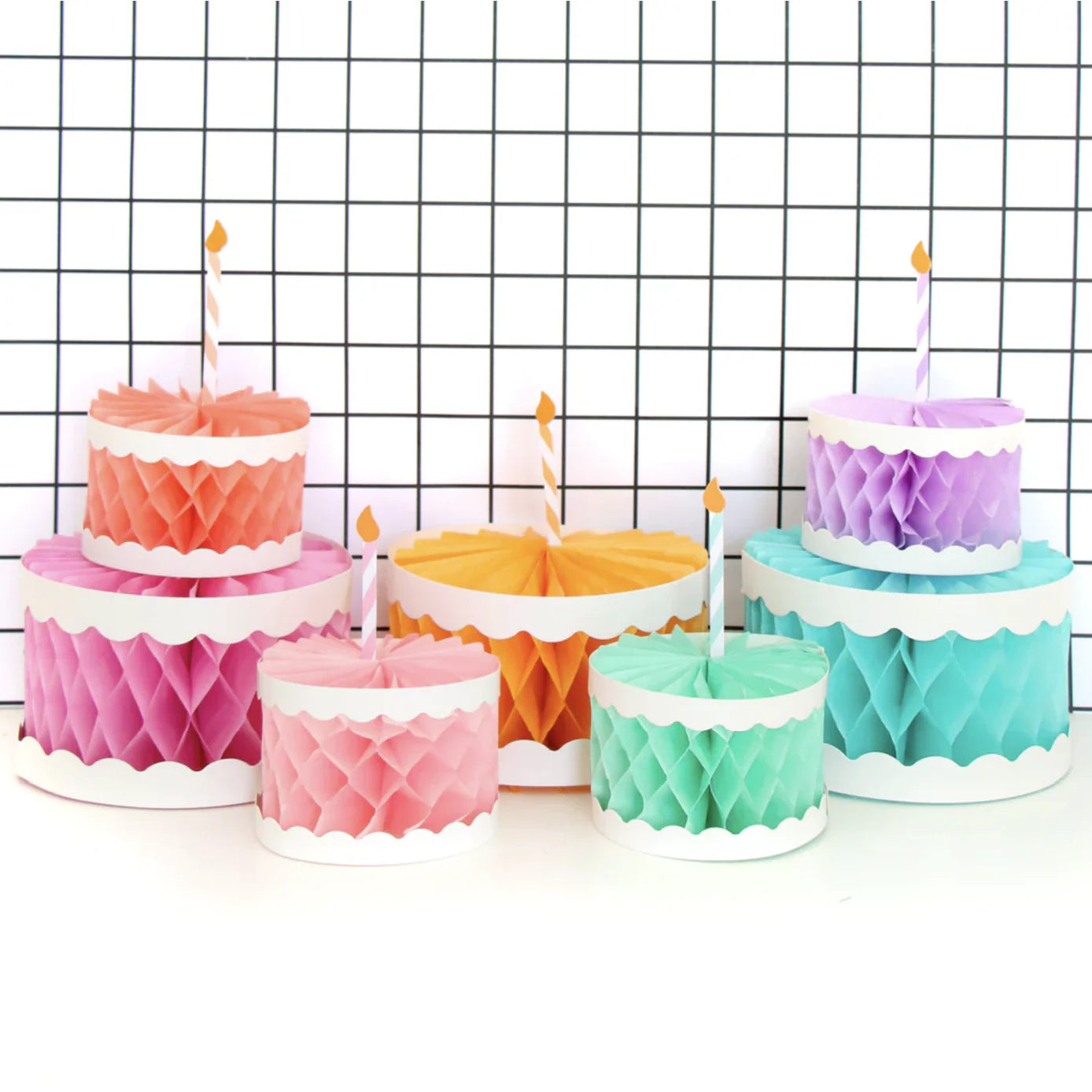 Honeycomb Cake Decoration Set