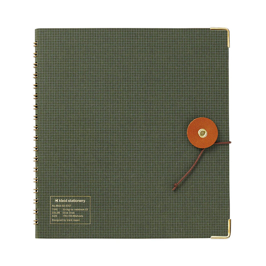 Kleid Olive String-Tie Notebook