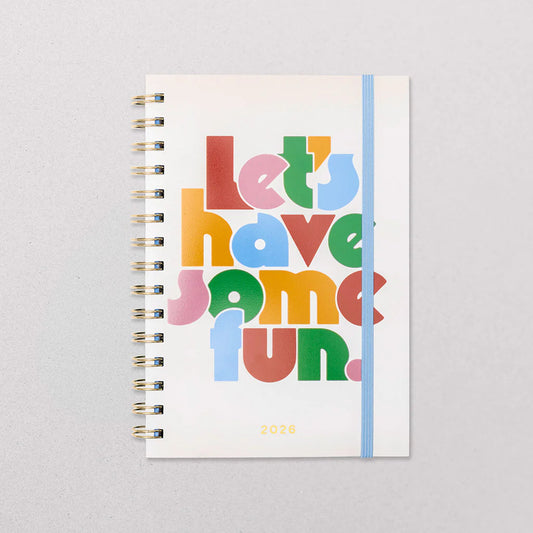 Let's Have Some Fun planner