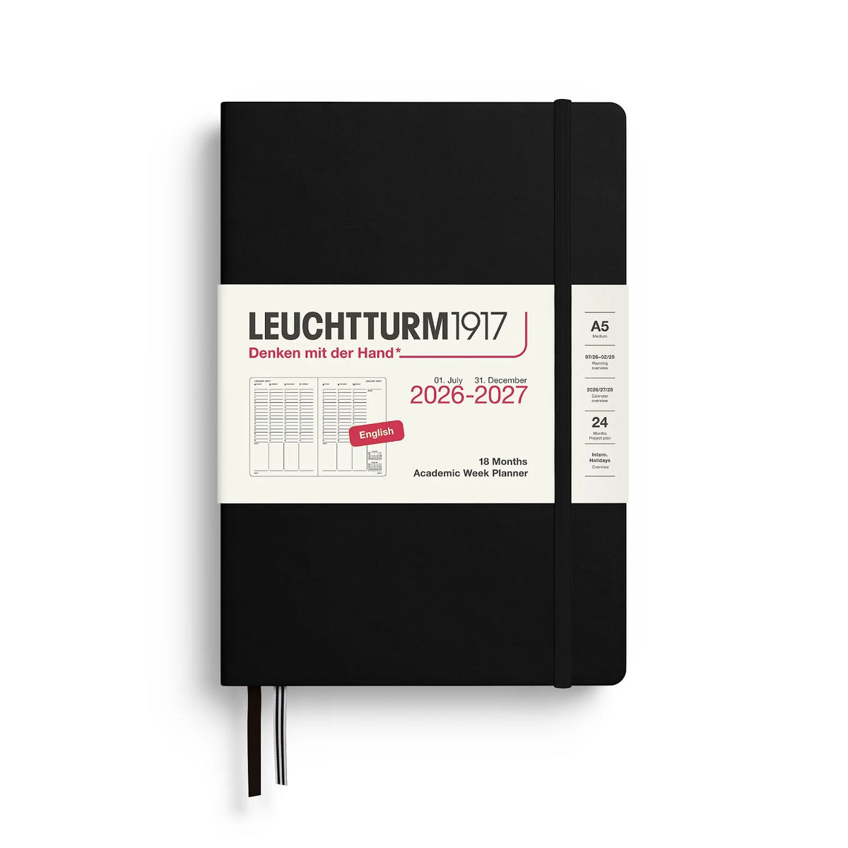 2027 Leuchtturm Hardcover Academic Planner