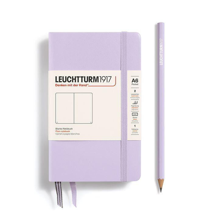 Leuchtturm Pocket Hardcover A6 Notebook: Plain Pages