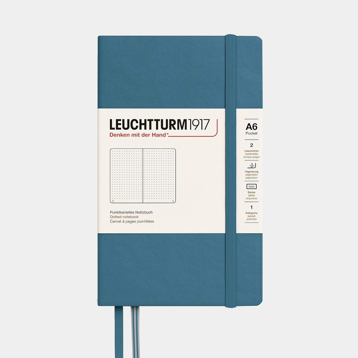Leuchtturm Pocket Hardcover A6 Notebook: Dotted Pages