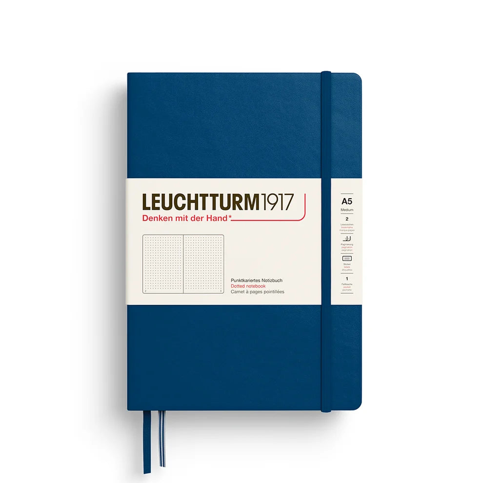 Leuchtturm Medium Hardcover Notebook: Dotted Pages