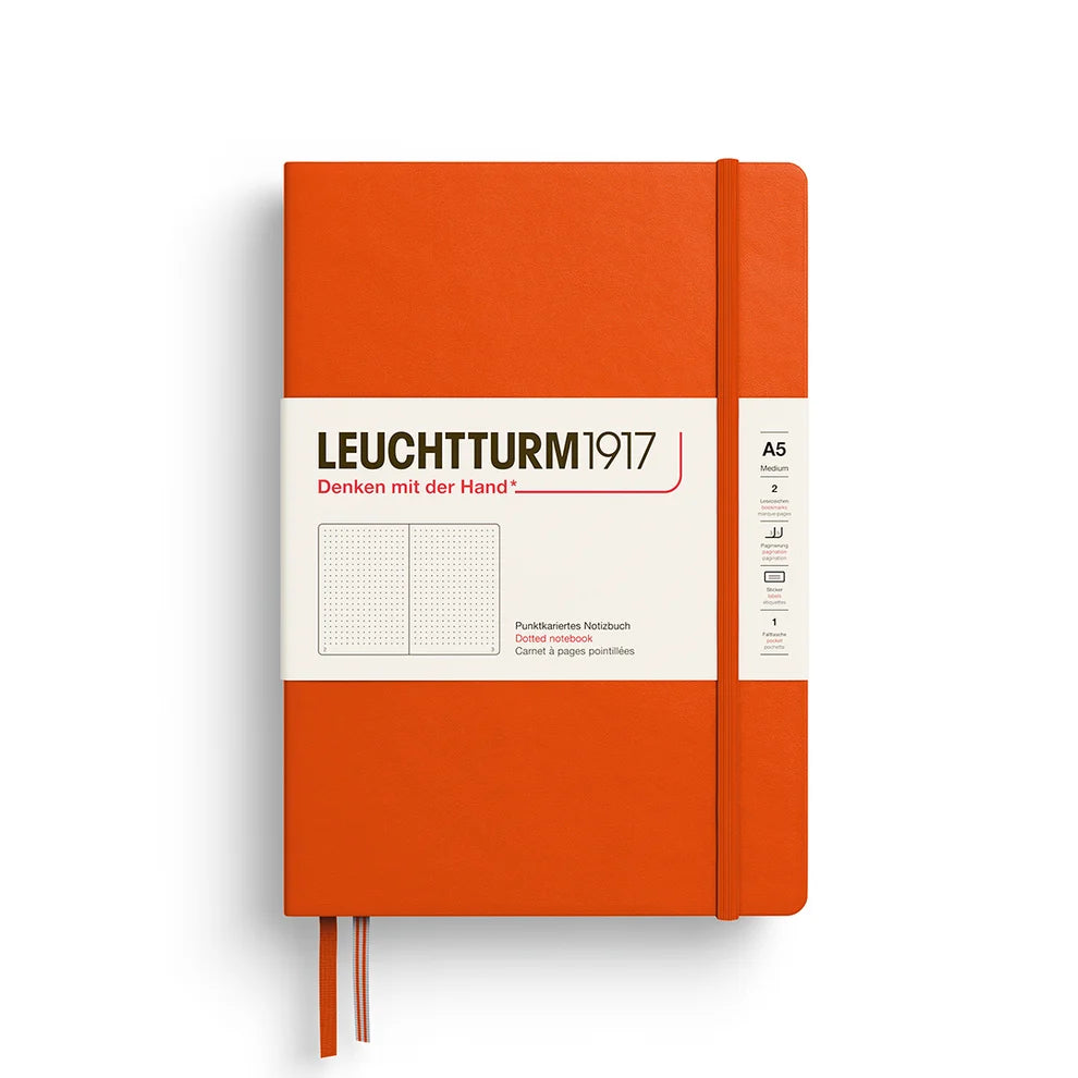 Leuchtturm Medium Hardcover Notebook: Dotted Pages