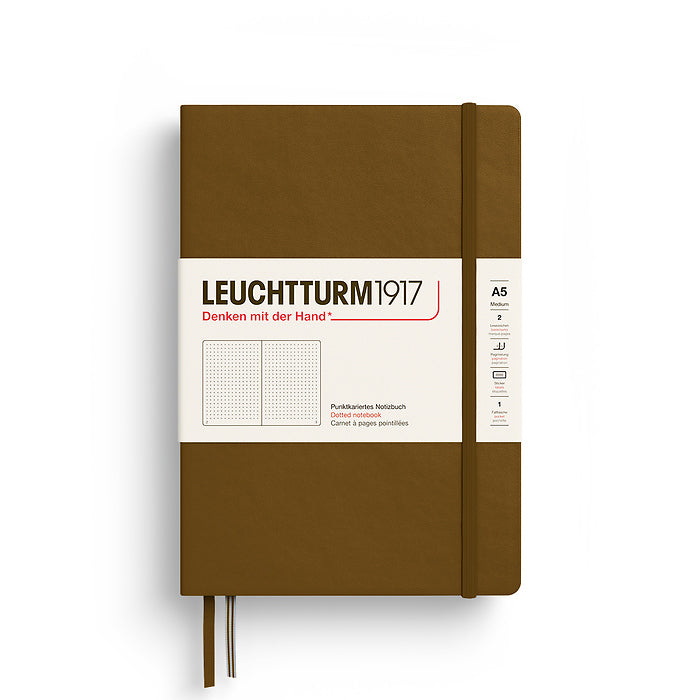Leuchtturm Medium Hardcover Notebook: Dotted Pages