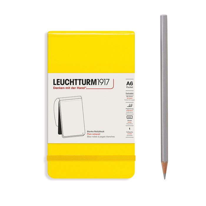 Leuchtturm Pocket Reporter Notepad: Plain