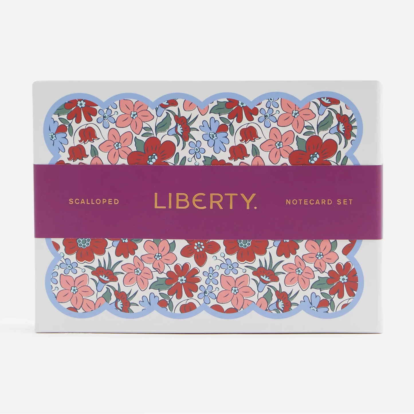 Liberty Scalloped Notecard Set