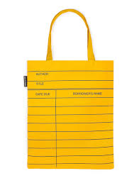 Library Card Tote Bag