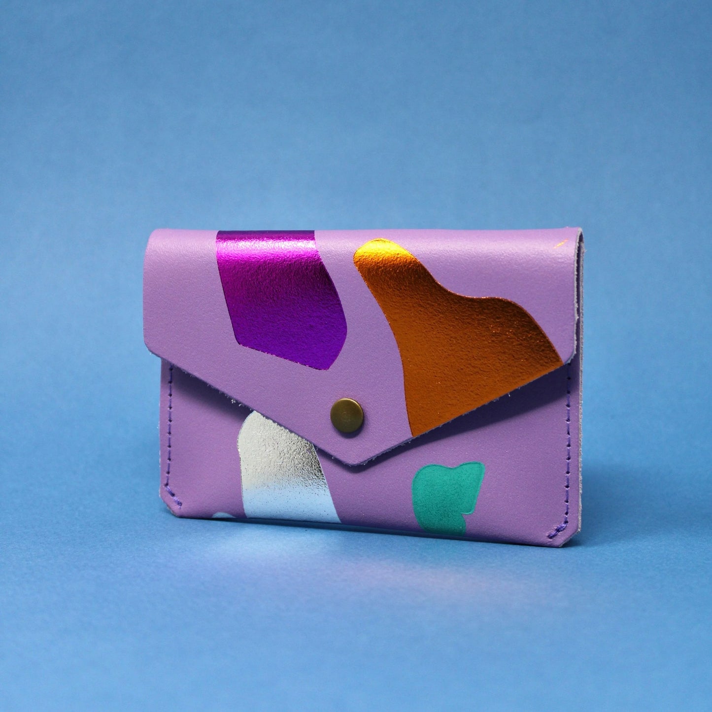 Abstract Popper Purse