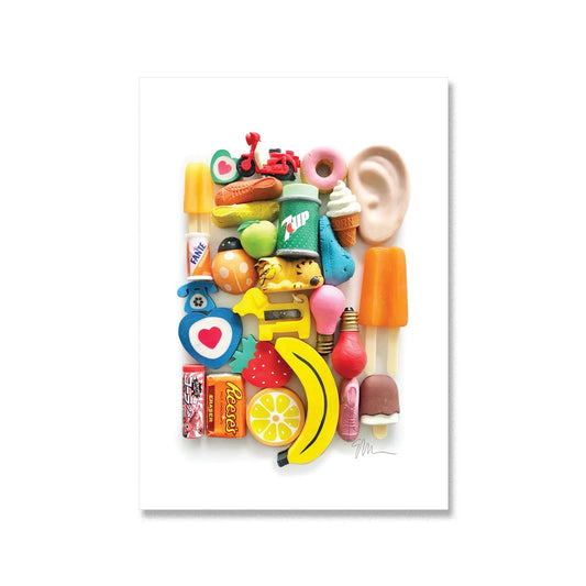 Eraser Arrangement No. 5 print