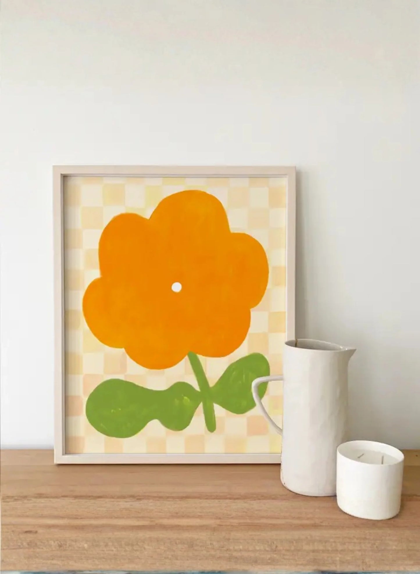 Marigold Bloom print