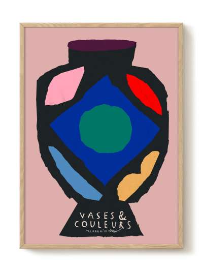 Vases and Couleurs print