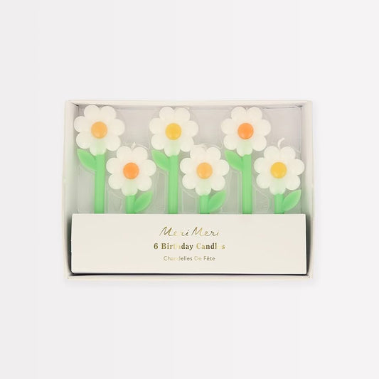 Daisy Party Candles