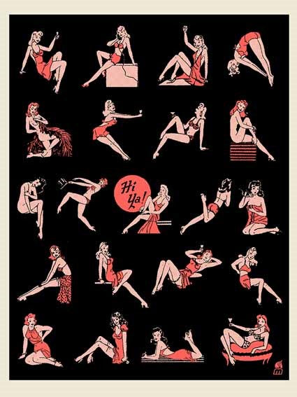 Match Girls print