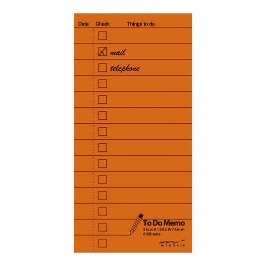 To Do List Memo Pad