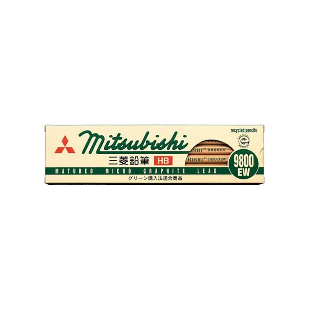 Mitsubishi 9800EW HB Recycled Pencil Set