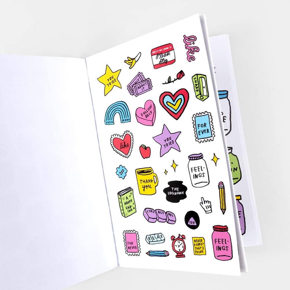 Mixed Feelings Sticker Book