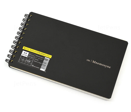 Mnemosyne N186 Landscape B5 Spiral Notebook (Graph)
