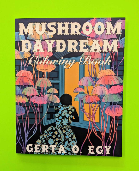 Mushroom Daydream coloring book