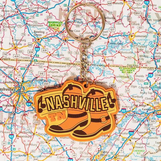 Nashville Boots Keychain