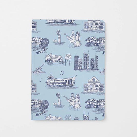 Nashville Toile Dotted Journal