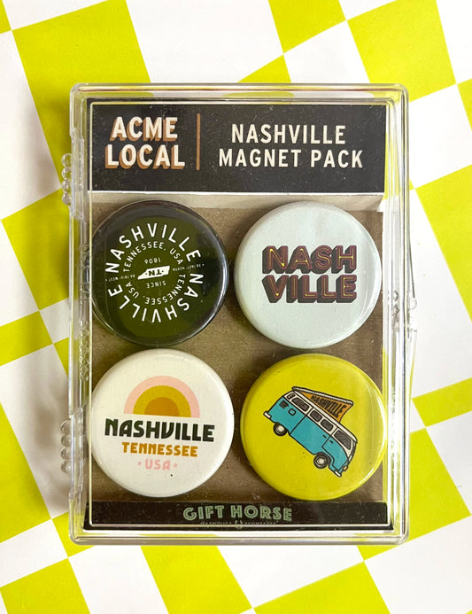 Nashville Magnet 4 Pack