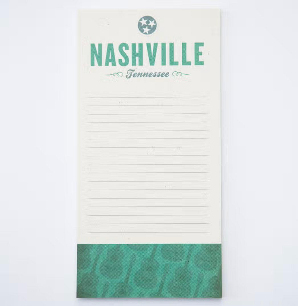 Nashville Notepad
