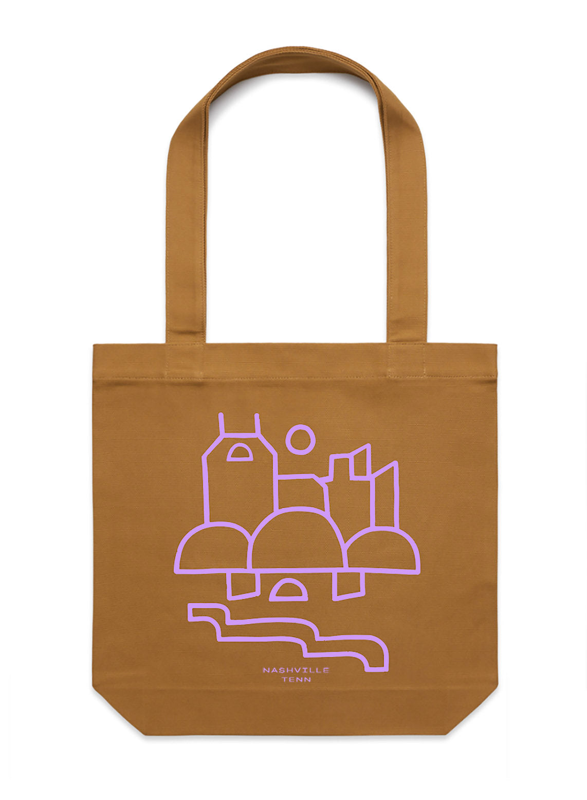 Nashville Skyline Tote Bag