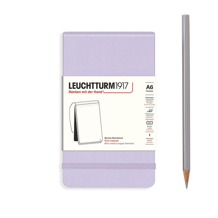 Leuchtturm Pocket Reporter Notepad: Plain