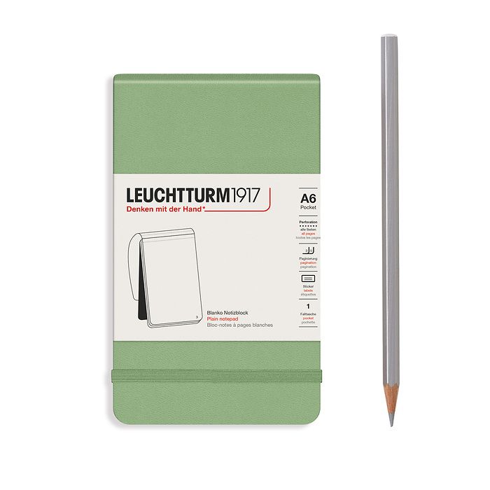 Leuchtturm Pocket Reporter Notepad: Plain