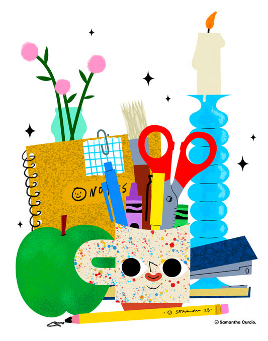 Art Supplies print